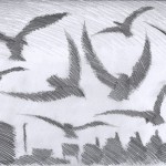 a wing a prey a song - sketches for animation project